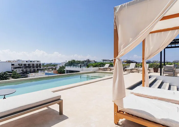 A Pasos De La 5ta Av Y La Playa Con Roof Y Alberca Vakantiehuis