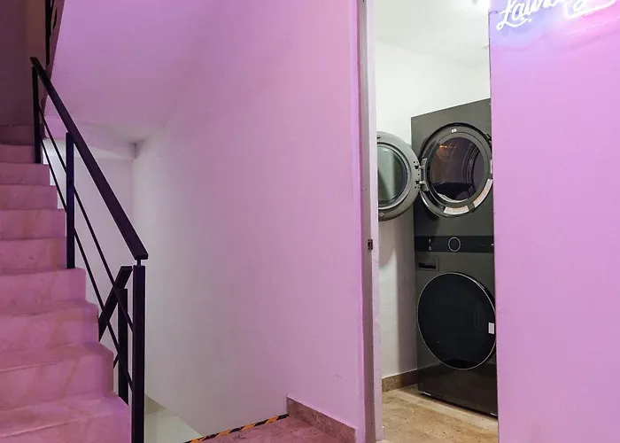 Vakantiehuis A Pasos De La 5ta Av Y La Playa Con Roof Y Alberca