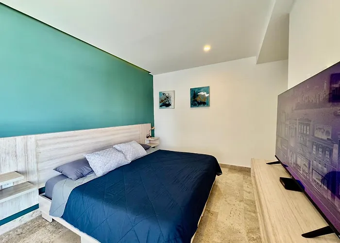 A Pasos De La 5ta Av Y La Playa Con Roof Y Alberca Ferienhaus Playa del Carmen
